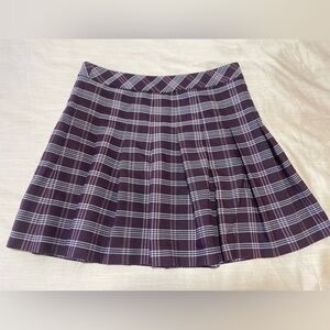 Sunday Best Plaid Purple Skirt